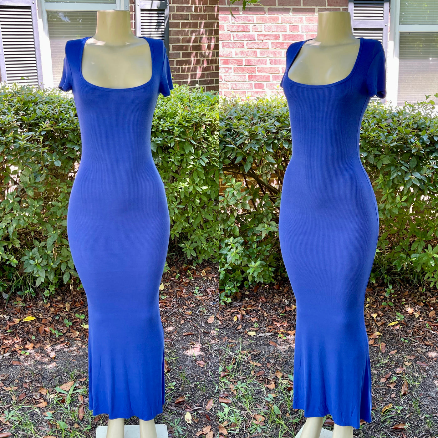 “Dollie” Dress (Blue)