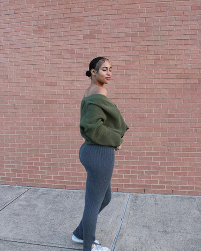 Stacked Sweater Leggings