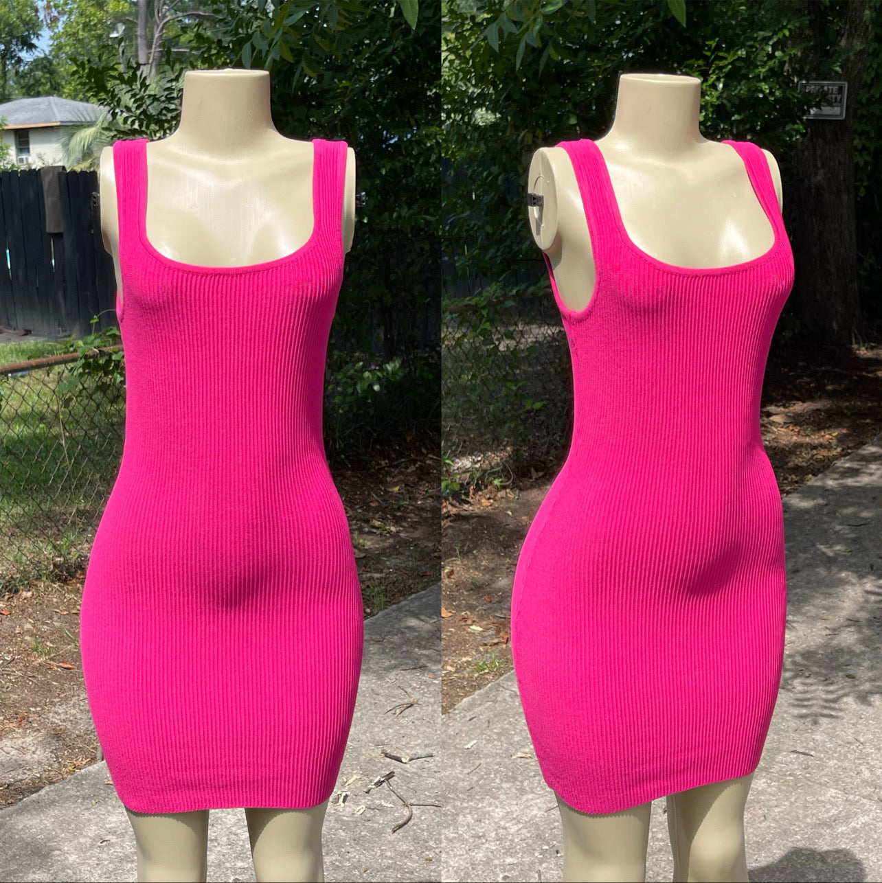 “ Malaysia” Dress (Fusia)