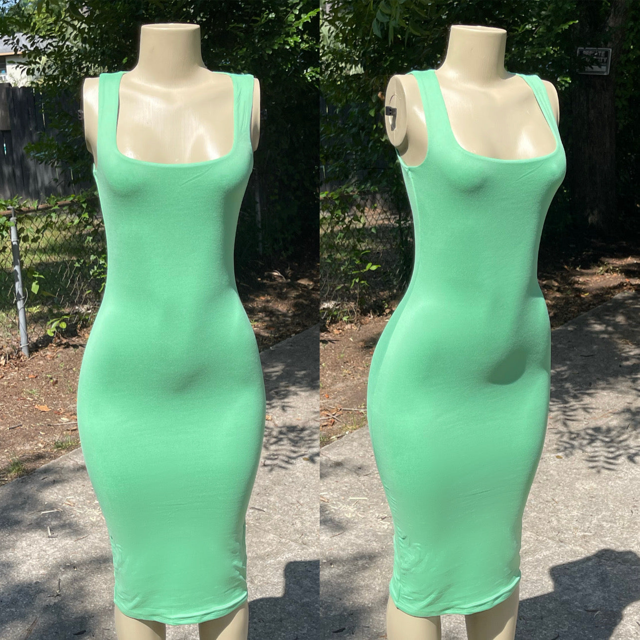 “Rena” Dress (Mint)