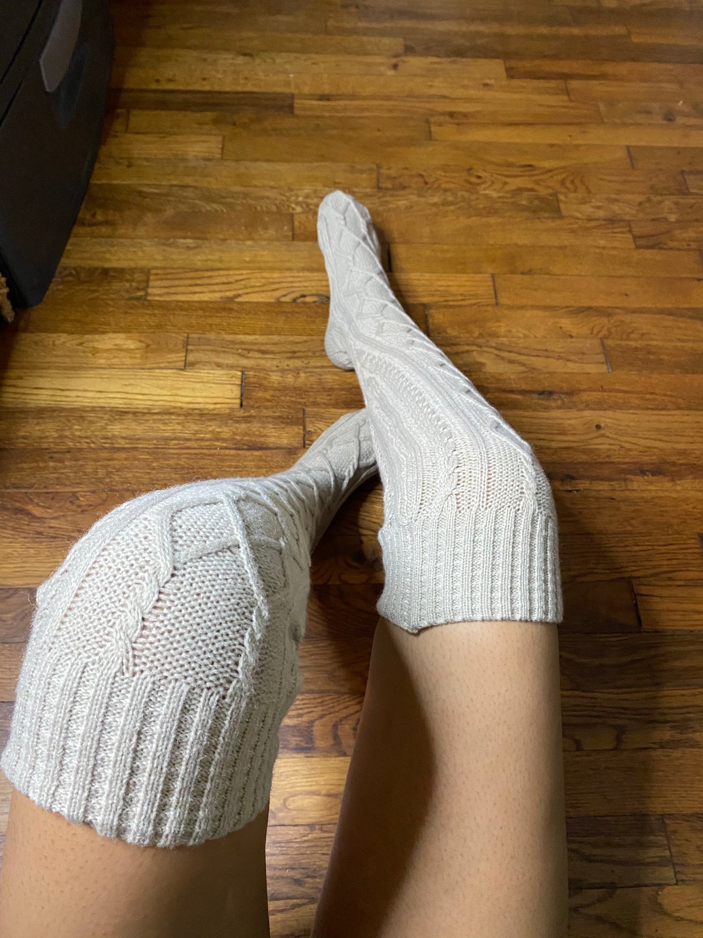 Sweater Knee Highs Socks