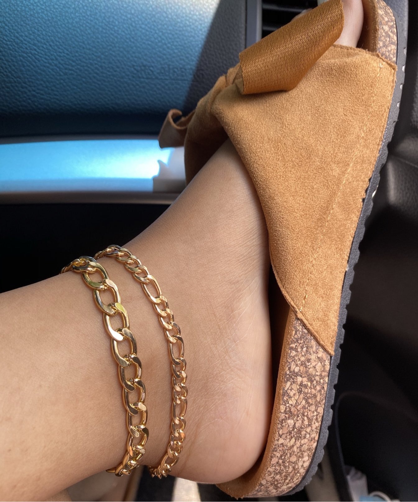 2 Piece Chain Anklet