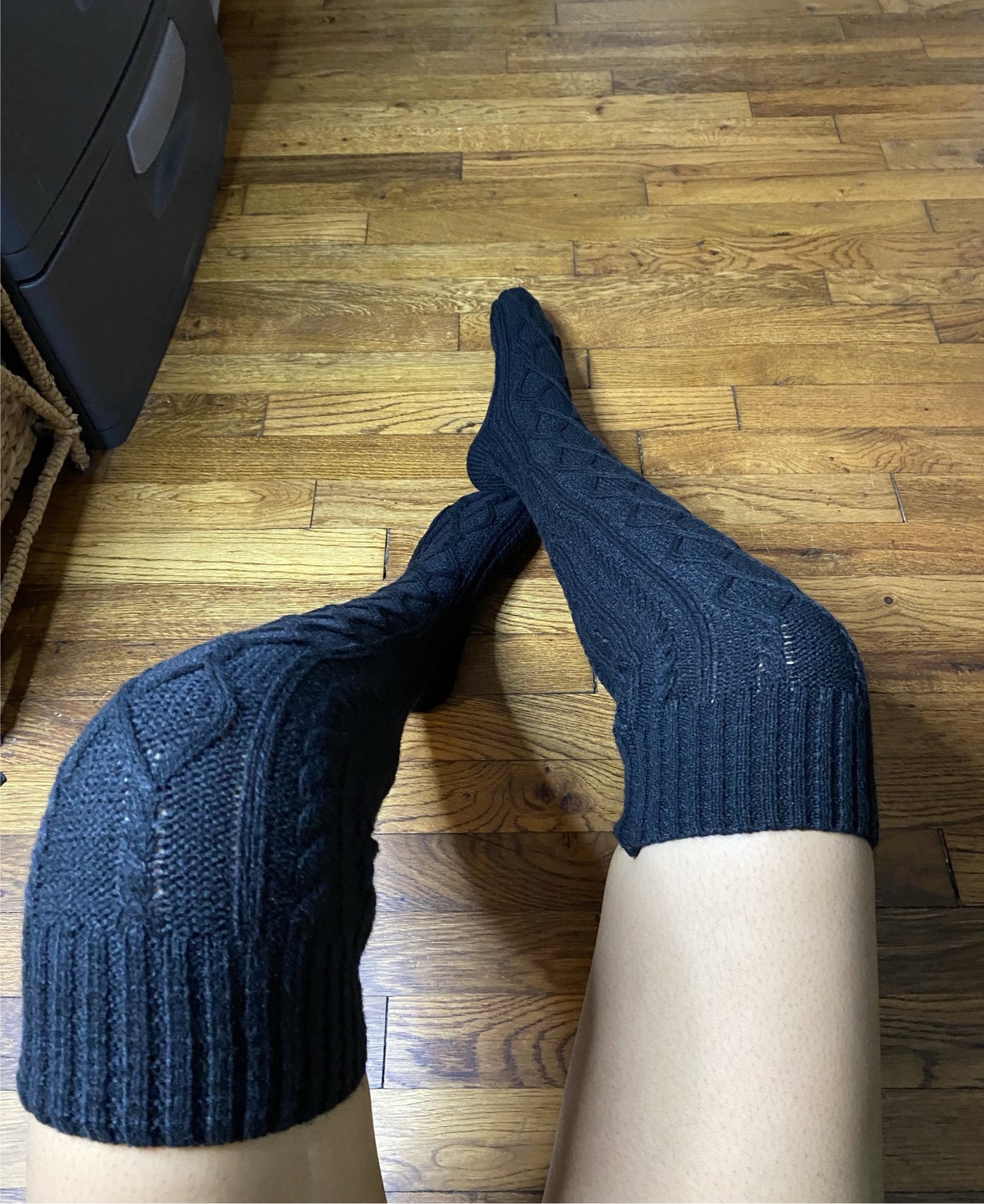 Sweater Knee Highs Socks