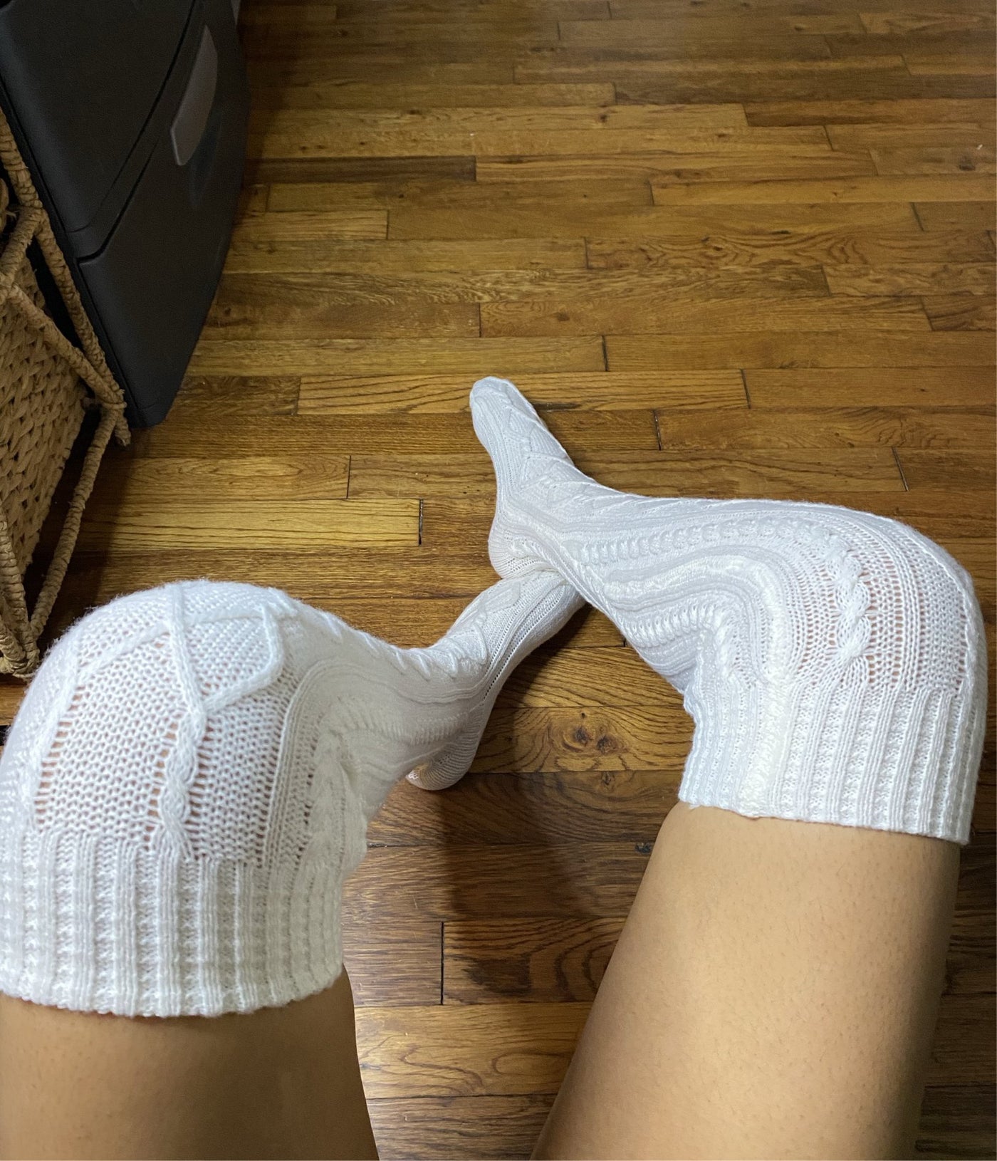 Sweater Knee Highs Socks